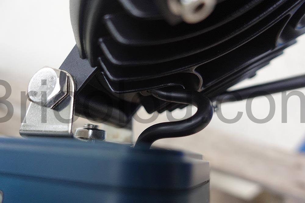 Lampe de travail phare LED sans fil pour Bosch 18V 42W sortie USB SKYWORLD haut Lampe de travail phare LED sans fil pour Bosch 18V 42W sortie USB SKYWORLD haut