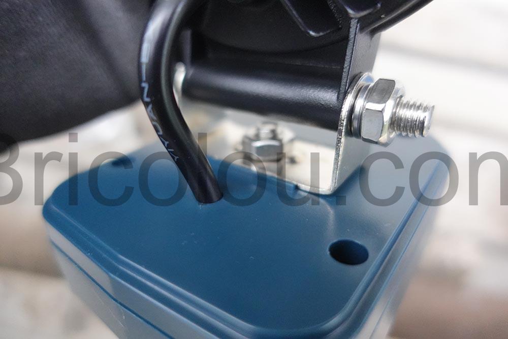 Lampe de travail phare LED sans fil pour Bosch 18V 42W sortie USB SKYWORLD serrage Lampe de travail phare LED sans fil pour Bosch 18V 42W sortie USB SKYWORLD serrage