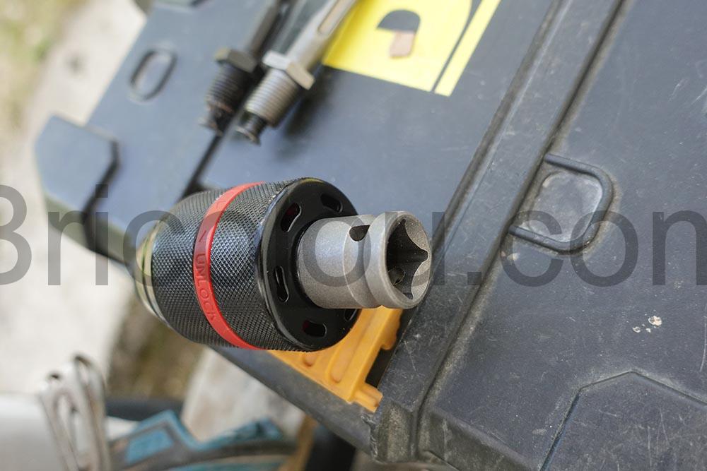 Mandrin perceuse auto serrant 12 SDS tige hexagonale 14 BEASAFY douille Mandrin perceuse auto-serrant 12, SDS + tige hexagonale 14 BEASAFY douille