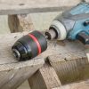 Mandrin perceuse auto-serrant douille 12, SDS + tige hexagonale 14 BEASAFY hexa