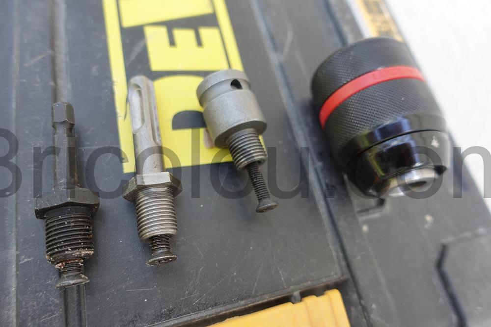 Mandrin perceuse auto serrant douille 12 SDS tige hexagonale 14 BEASAFY Mandrin perceuse auto-serrant douille 12, SDS + tige hexagonale 14 BEASAFY