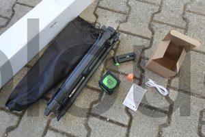 Niveau Laser vert Autonivelant Croisé avec Trépied Autonivelant Croisé Rechargeable Lytool kit