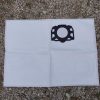 Sacs d'aspirateur blanc plastique KFI 357 pour Kärcher WD3 WD2 équivalent 2.863-314.0 Liaila déplié