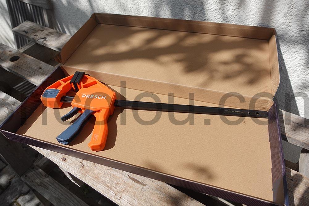 Serre joint menuisier 300mm 150kg Presch contenu Serre joint menuisier 300mm 150kg Presch contenu