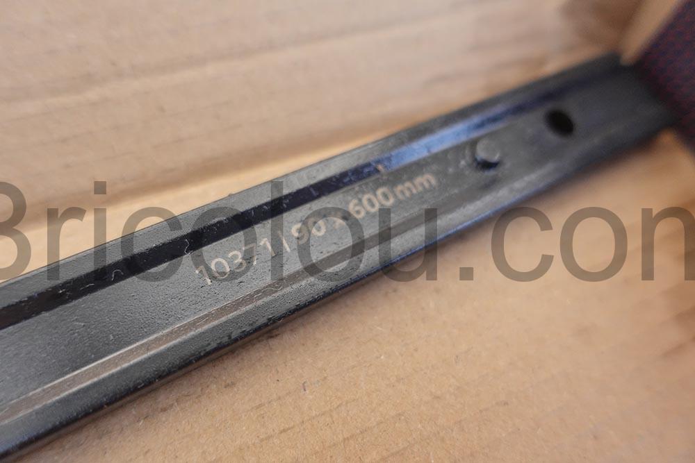 Serre joint menuisier rapide 600mm 300kg Presch marquage Serre joint menuisier rapide 600mm 300kg Presch marquage