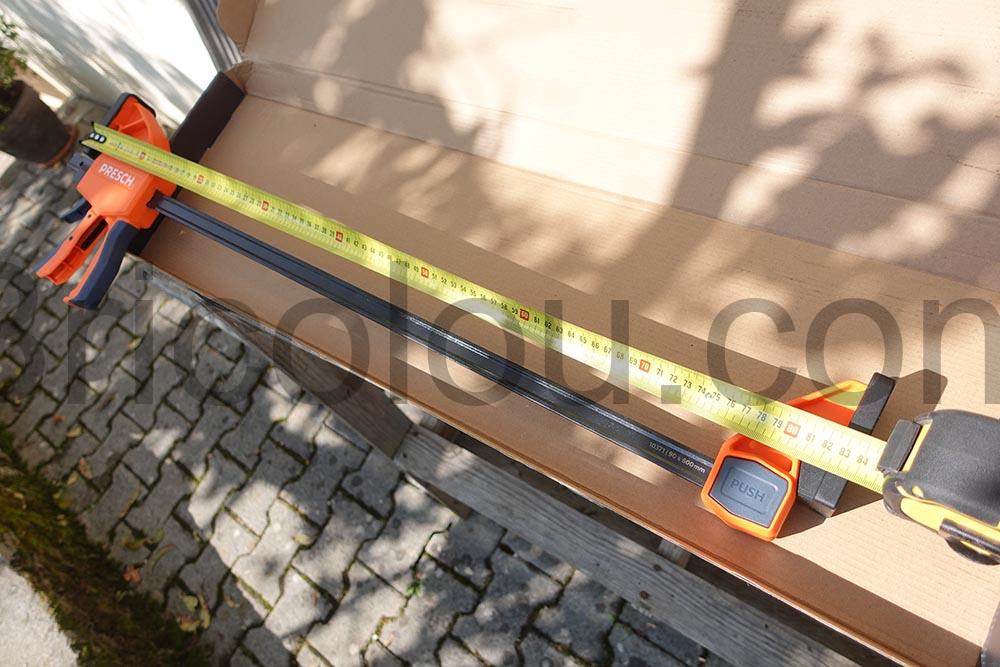 Serre joint menuisier rapide 600mm 300kg Presch Serre joint menuisier rapide 600mm 300kg Presch maximale