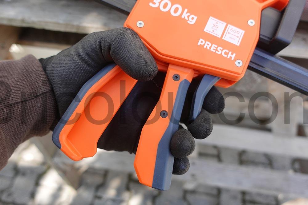 Serre joint menuisier rapide 600mm 300kg Presch serrage main Serre joint menuisier rapide 600mm 300kg Presch serrage main