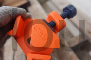 Serre joint pour angle 26 mm 25 kg Presch droit