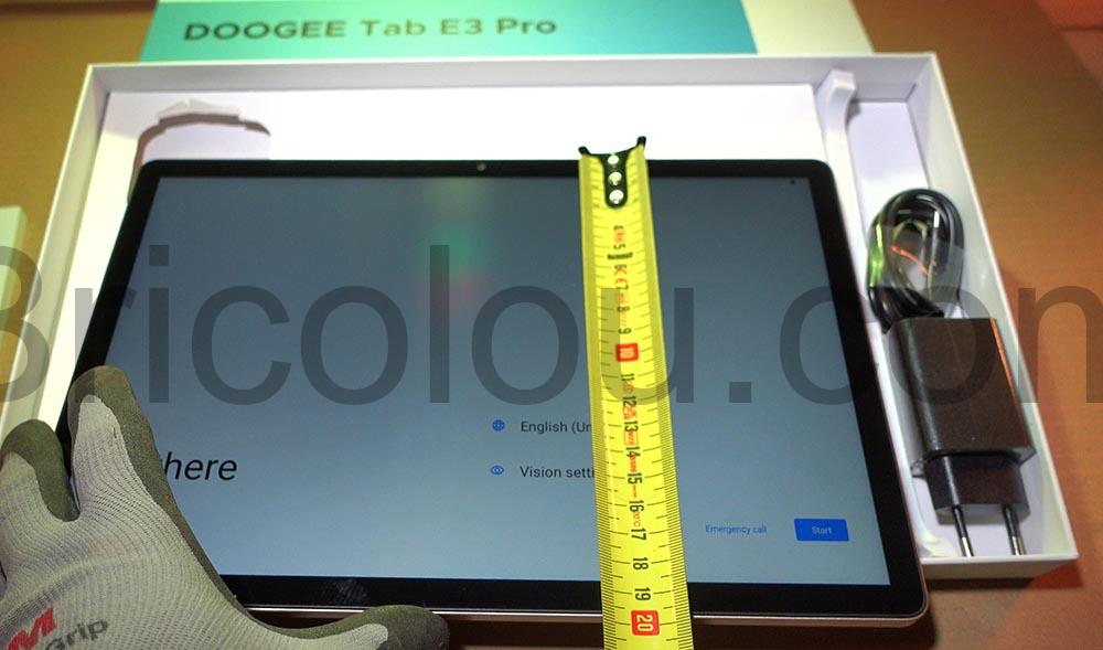 Tab E3 Pro Tablette Android 13 Pouces Helio G100 Octa Core DOOGEE.hauteur Tab E3 Pro Tablette Android 13 Pouces Helio G100 Octa-Core DOOGEE.hauteur