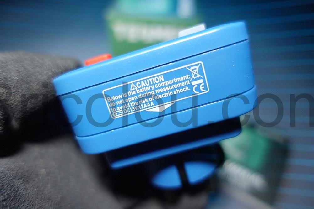 Testeur de prise electrique TOE 100DMAX TESMEN attention Testeur de prise électrique TOE-100DMAX TESMEN attention