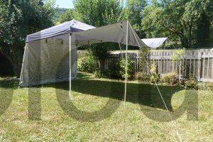 Tonnelle Pliante avec 2 Parois Latérales Tente Auvent RELAX4LIFE 3m