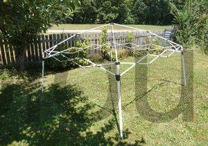 Tonnelle Pliante avec 2 Parois Laterales Tente Auvent RELAX4LIFE armature Tonnelle Pliante avec 2 Parois Latérales Tente Auvent RELAX4LIFE armature