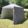 Tonnelle Pliante avec 2 Parois Latérales Tente Auvent RELAX4LIFE coté