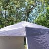 Tonnelle Pliante avec 2 Parois Latérales Tente Auvent RELAX4LIFE dessus