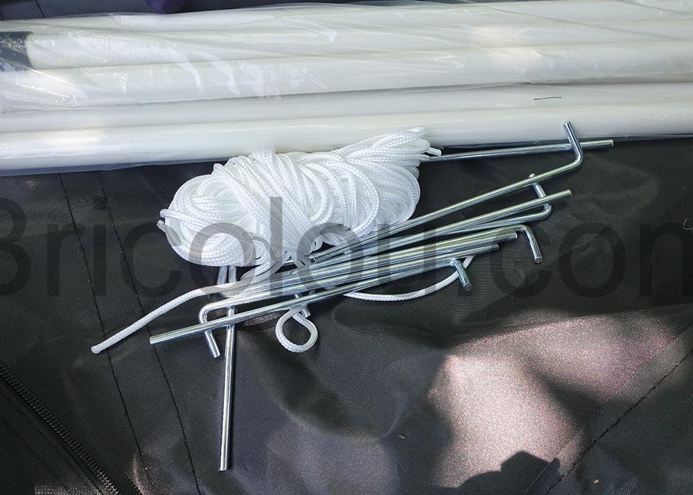 Tonnelle Pliante avec 2 Parois Laterales Tente Auvent RELAX4LIFE piquet Tonnelle Pliante avec 2 Parois Latérales Tente Auvent RELAX4LIFE piquet