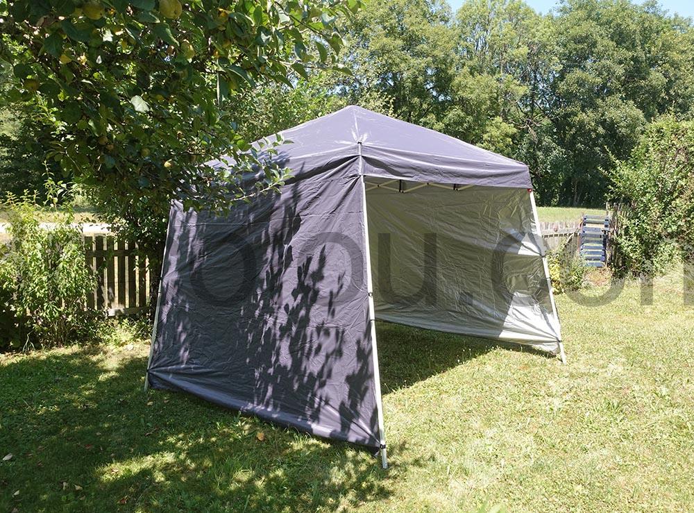 Tonnelle Pliante avec 2 Parois Laterales Tente Auvent RELAX4LIFE simple Tonnelle Pliante avec 2 Parois Latérales Tente Auvent RELAX4LIFE simple