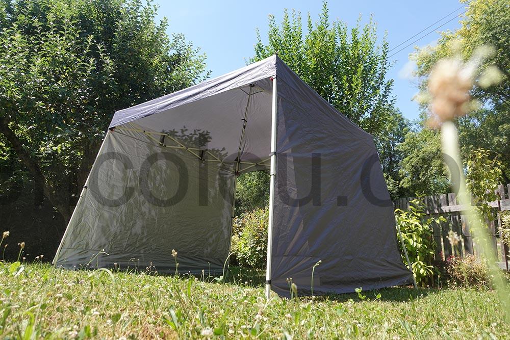 Tonnelle Pliante avec 2 Parois Laterales Tente Auvent RELAX4LIFE Tonnelle Pliante avec 2 Parois Latérales Tente Auvent RELAX4LIFE