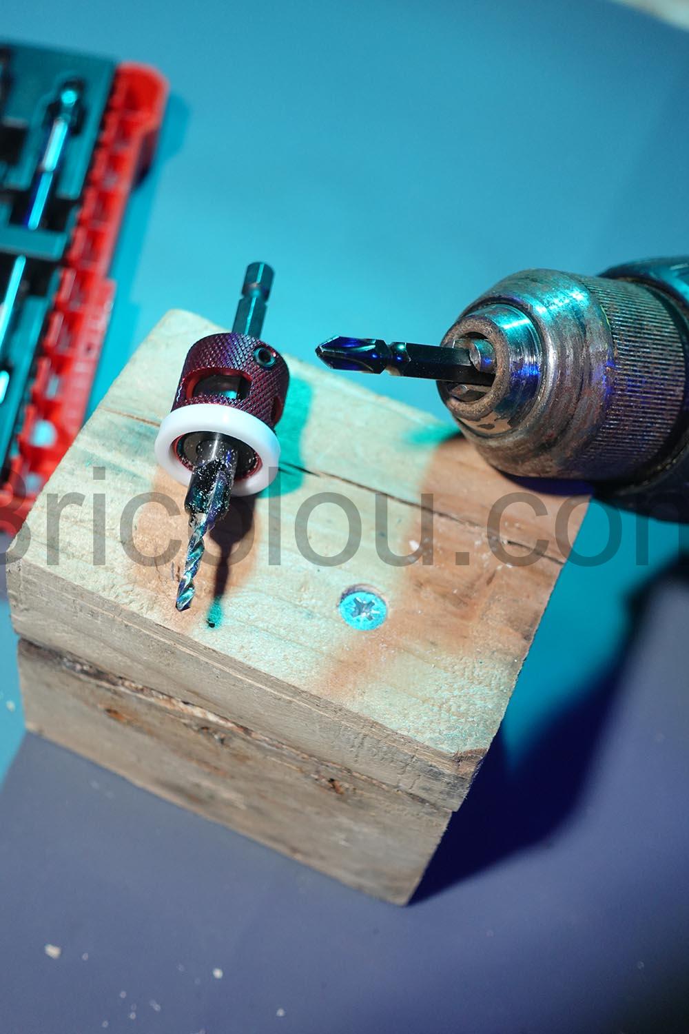 kit Foret a Chanfreiner 3.2 a 4.8 Bois Focstol test kit Foret à Chanfreiner 3.2 à 4.8 Bois Focstol test