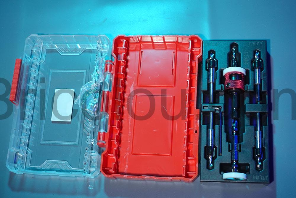 kit Foret a Chanfreiner 3.2 a 4.8 Bois Focstol kit Foret à Chanfreiner 3.2 à 4.8 Bois Focstol