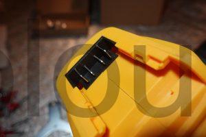 Défonceuse sans fil comp Dewalt connecteur