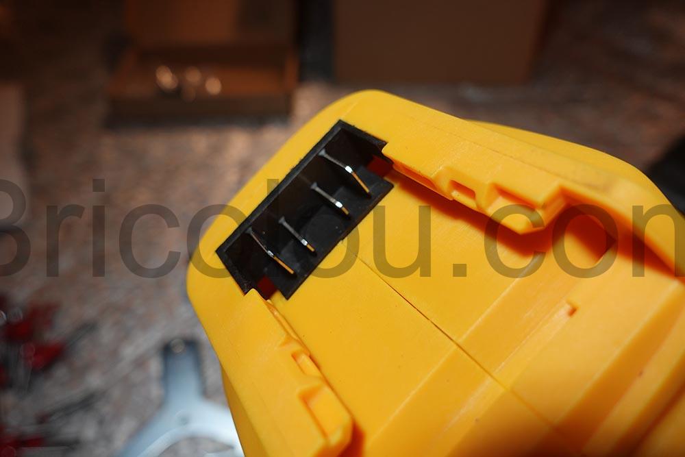Defonceuse sans fil comp Dewalt connecteur Défonceuse sans fil comp Dewalt connecteur