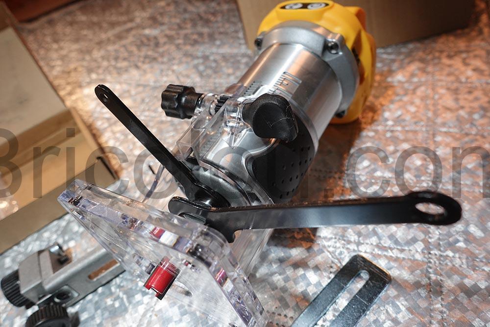 Defonceuse sans fil comp Dewalt serrrage Défonceuse sans fil comp Dewalt serrrage