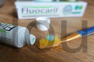 Dentifrice Anti-Caries Protection Complète 145mg Goût Menthe Fluocaril dose