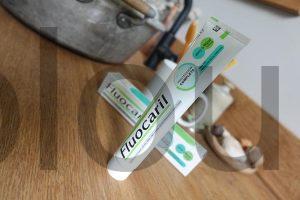 Dentifrice Anti-Caries Protection Complète 145mg Goût Menthe Fluocaril vertical