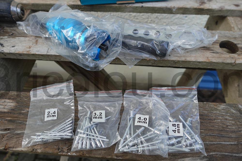 Embout Adaptateur riveteuse pour Perceuse Electrique LIBRATON Embout Adaptateur riveteuse pour Perceuse Électrique LIBRATON