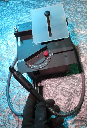 Mini scie circulaire perceuse ponceuse de précision sur table Yapasopu flexible