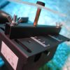 Mini scie circulaire perceuse ponceuse de précision sur table Yapasopu guidage