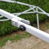 Tonnelle Pliante tente 2x2 Gris TRIUMPHKEY blocage