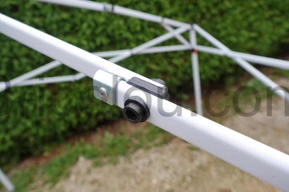 Tonnelle Pliante tente 2x2 Gris TRIUMPHKEY blocage Tonnelle Pliante tente 2x2 Gris TRIUMPHKEY blocage