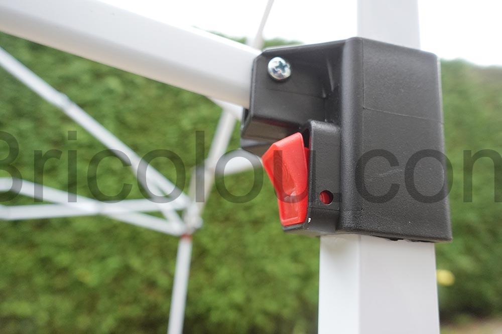 Tonnelle Pliante tente 2x2 Gris TRIUMPHKEY bouton Tonnelle Pliante tente 2x2 Gris TRIUMPHKEY bouton