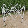 Tonnelle Pliante tente 2x2 Gris TRIUMPHKEY demi replié