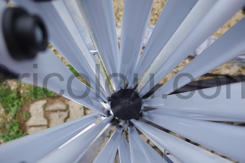 Tonnelle Pliante tente 2x2 Gris TRIUMPHKEY interieur Tonnelle Pliante tente 2x2 Gris TRIUMPHKEY intérieur