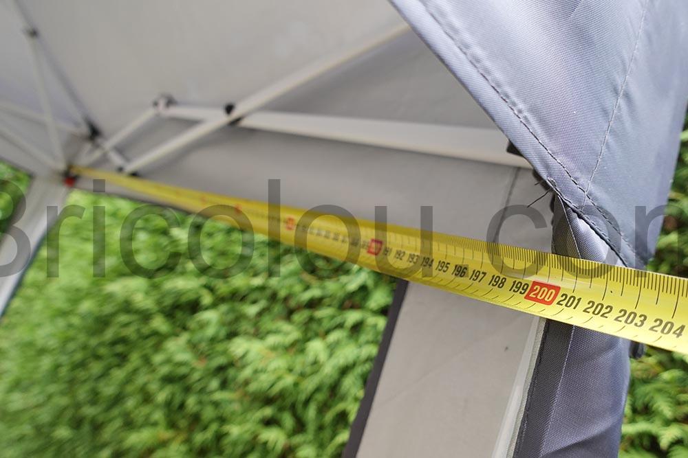 Tonnelle Pliante tente 2x2 Gris TRIUMPHKEY largeur Tonnelle Pliante tente 2x2 Gris TRIUMPHKEY largeur