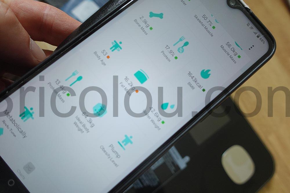 Pese Personne Connectee IMC Frequence Cardiaque Synchronisation APP Runstar application Pèse Personne Connectée IMC Fréquence Cardiaque Synchronisation APP Runstar application