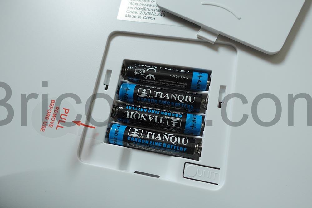 Pese Personne Connectee IMC Frequence Cardiaque Synchronisation APP Runstar pile Pèse Personne Connectée IMC Fréquence Cardiaque Synchronisation APP Runstar pile