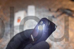 Micro Lampe de poche rechargeable à clip 500 lumens GOSCIEN blanc