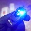 Micro Lampe de poche rechargeable à clip 500 lumens GOSCIEN bleu