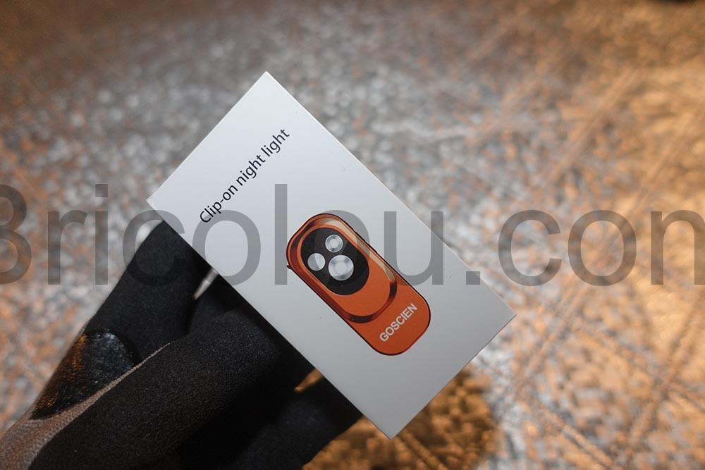 Micro Lampe de poche rechargeable a clip 500 lumens GOSCIEN boite Micro Lampe de poche rechargeable à clip 500 lumens GOSCIEN boite