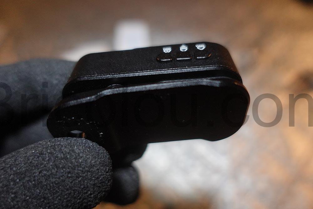 Micro Lampe de poche rechargeable a clip 500 lumens GOSCIEN bouton Micro Lampe de poche rechargeable à clip 500 lumens GOSCIEN bouton