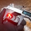 Micro Lampe de poche rechargeable à clip 500 lumens GOSCIEN hauteur