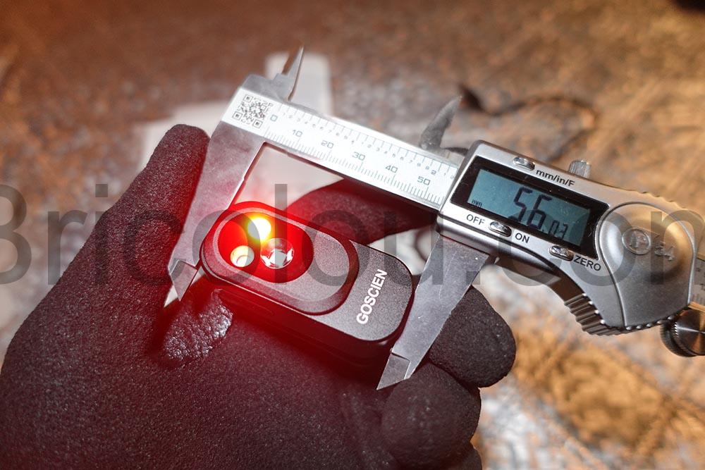 Micro Lampe de poche rechargeable a clip 500 lumens GOSCIEN hauteur Micro Lampe de poche rechargeable à clip 500 lumens GOSCIEN hauteur