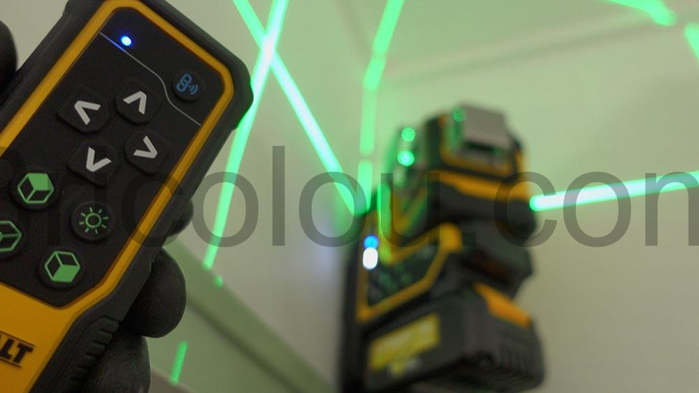 Decouverte Laser 3X360 Motorise Telecommande DEWALT DCLE34035B XJ puissance Découverte Laser 3X360 Motorisé Télécommandé DEWALT DCLE34035B-XJ puissance