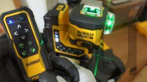 Découverte Laser 3X360 Motorisé Télécommandé DEWALT DCLE34035B-XJ remote