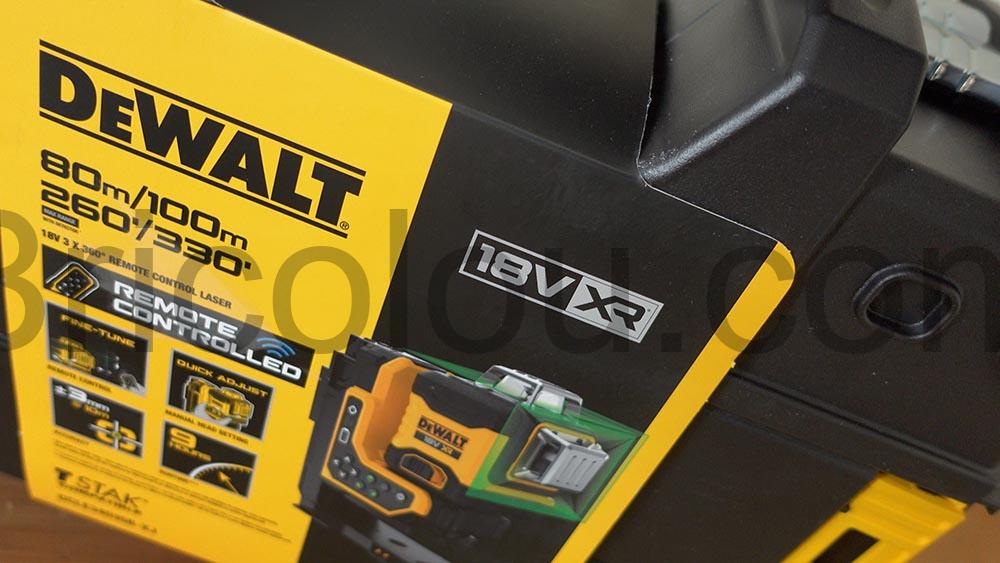 Decouverte Laser 3X360 Motorise Telecommande DEWALT DCLE34035B XJ test Découverte Laser 3X360 Motorisé Télécommandé DEWALT DCLE34035B-XJ test
