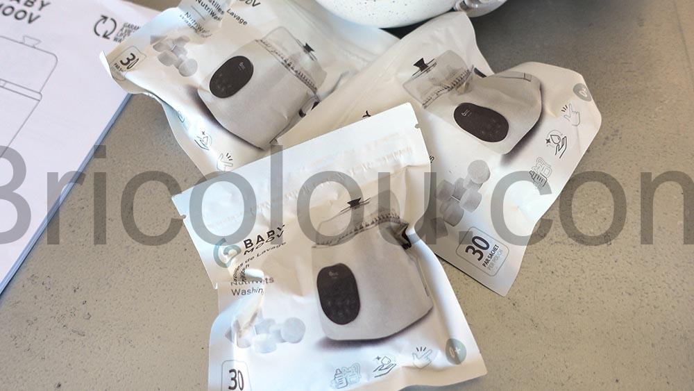 Lave Biberon Electrique NutriWash 4 en 1 Lave Sterilise Seche Stocke 11 Programmes Babymoov tablette Lave Biberon Electrique NutriWash 4 en 1 Lave Stérilise Sèche Stocke 11 Programmes Babymoov tablette