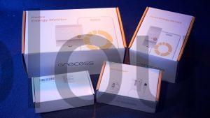 Enecess Moniteur d’énergie triphasé 40 canaux modulaire boite